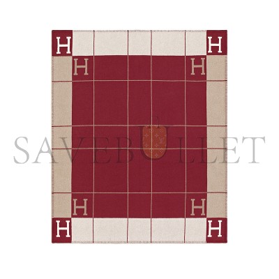 HERMES AVALON III THROW BLANKET H102665M 59 (170*135cm)